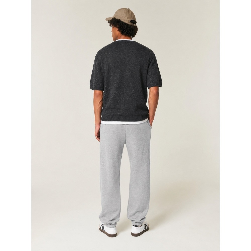Fear of God Essentials 1977 Sweatpants Dark Oatmeal Fleece Joggers Sz:M NWT - Picture 4 of 6